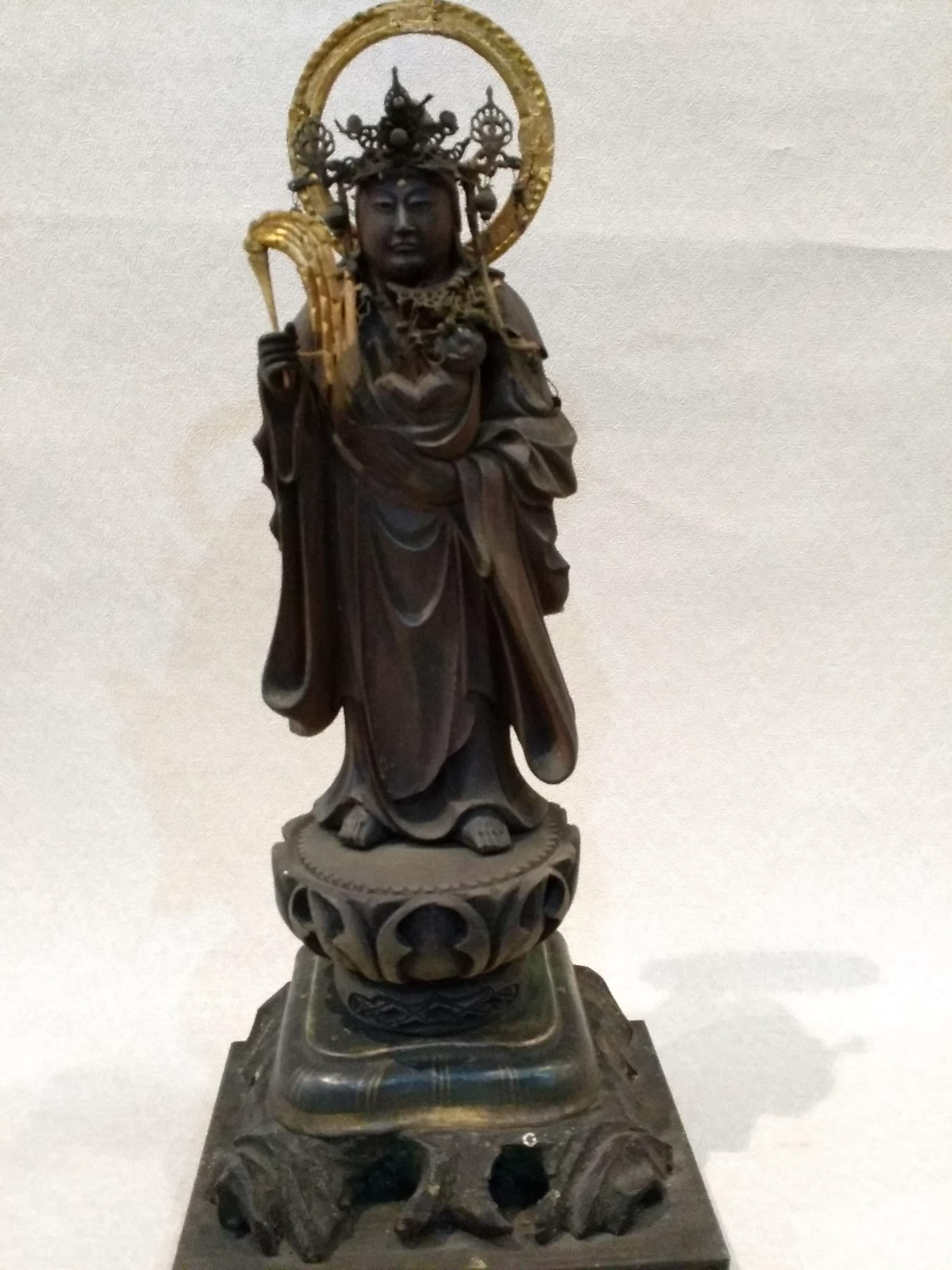 仏像木彫り鬼子母神