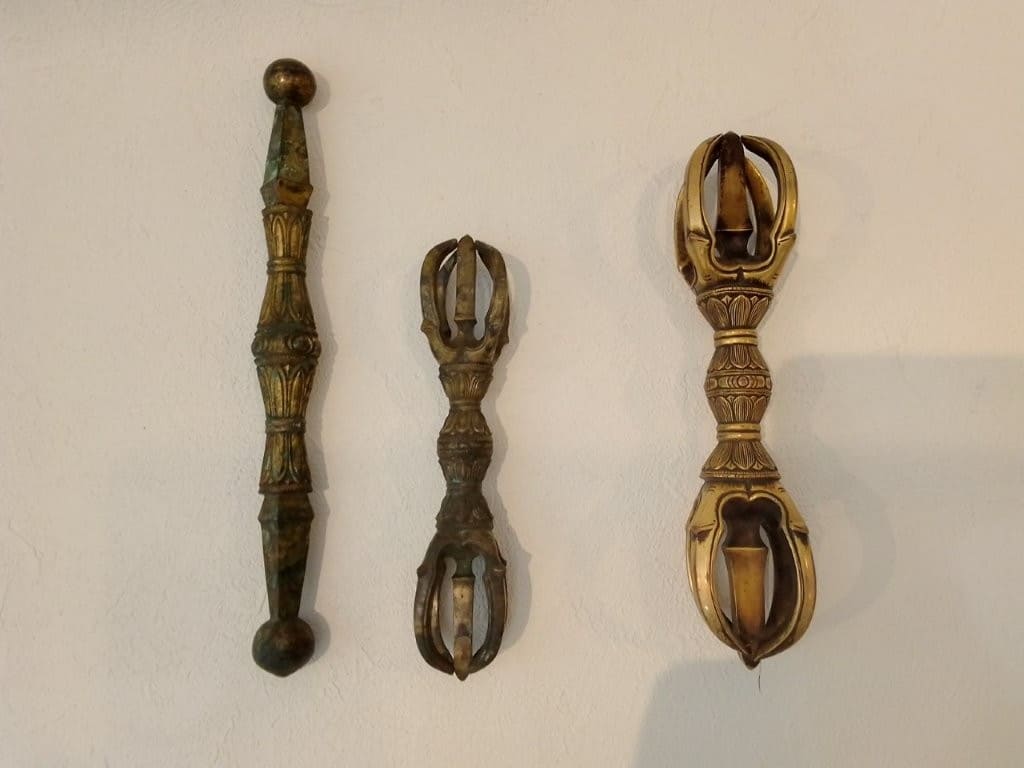 仏具／金工　法具金銅製五鈷杵