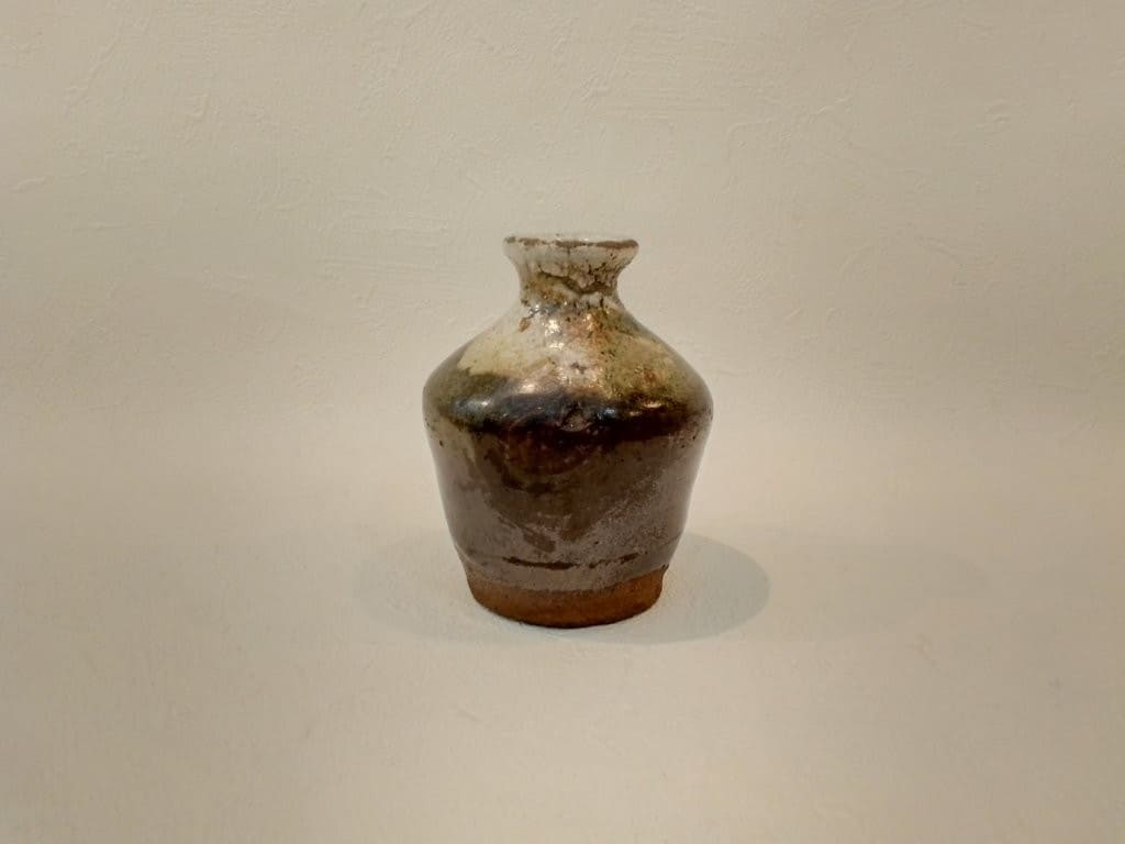 朝鮮美術／陶磁器　朝鮮唐津小壺