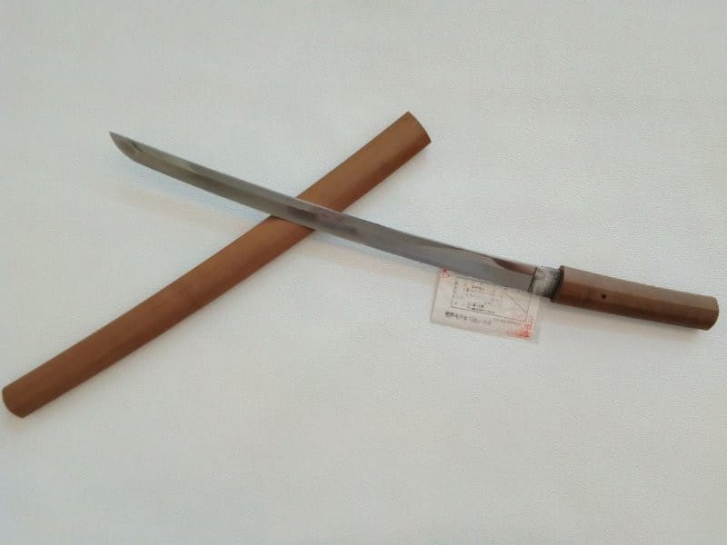 武具／刀剣／脇差 脇差　白鞘　銘不明